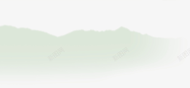 山水水墨素材png免抠素材_新图网 https://ixintu.com 山 水墨 绿色 风景