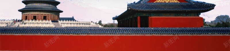 中国风北京城背景psd设计背景_新图网 https://ixintu.com 北京 梅花 扁平 人物 中国风 背景板