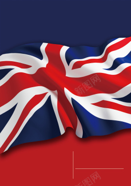 英国国旗背景背景