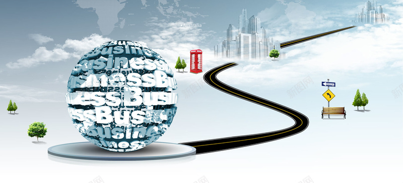 金融背景jpg设计背景_新图网 https://ixintu.com 合作 商务 地图 地球 建筑 海报banner 科技 科幻