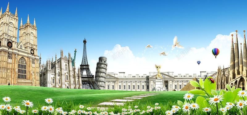 韩国校园主题背景bannerpsd设计背景_新图网 https://ixintu.com 韩国 开学 旅游 校园 学生 韩国学生校园主题免费下载 海报banner 浪漫 梦幻