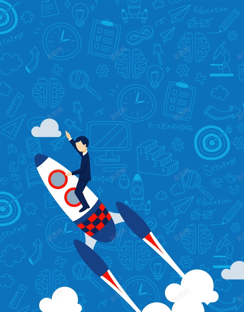 火箭升空psd设计背景_新图网 https://ixintu.com 火箭升空背景图片免费下载上升 升空 商业 商务 火箭 上升 海报 平面 广告 背景 PSD 素材 模板