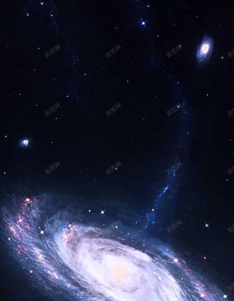 淡紫色星空背景jpg设计背景_新图网 https://ixintu.com 淡紫色 银河系 奇妙 星空 梦幻 大气