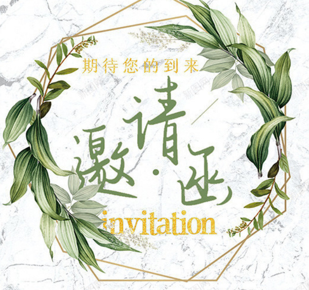 邀请函背景图标png免抠素材_新图网 https://ixintu.com 节日 青春 活力 封面