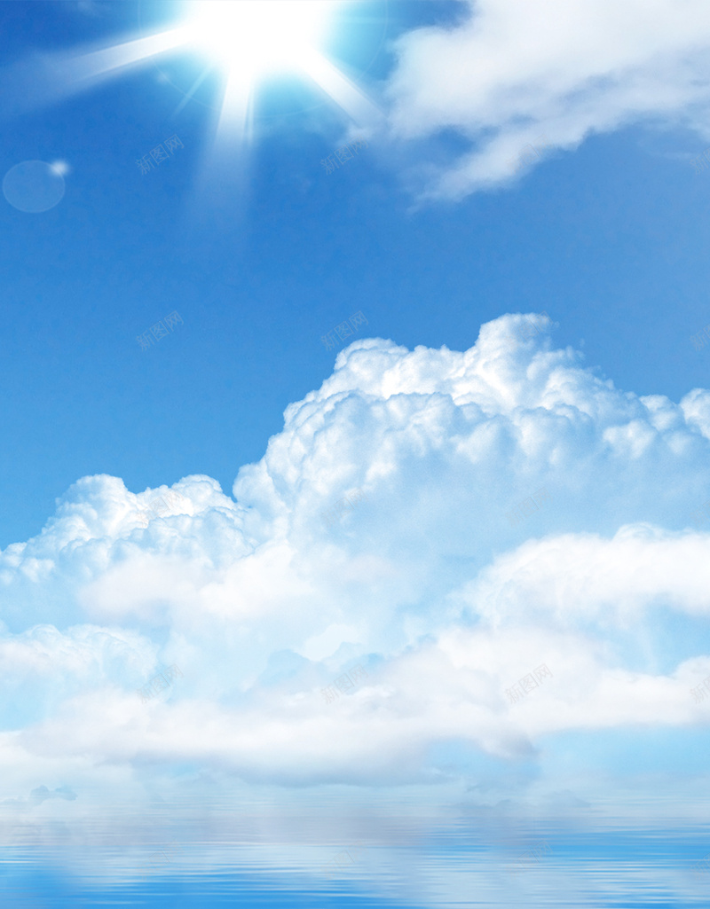 蓝色天空木桥PSD分层H5背景psd设计背景_新图网 https://ixintu.com 蓝色 天空 白云 清新 自然 摄影 户外 木桥 PSD分层 H5背景 风景