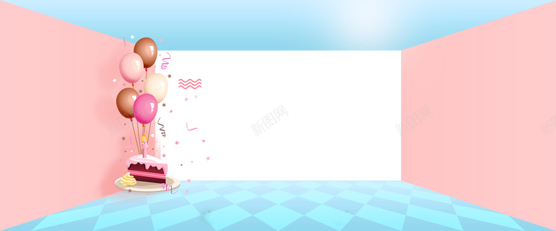 简约粉嫩几何淘宝海报banner背景jpg设计背景_新图网 https://ixintu.com 海报banner 几何 时尚 简约 粉嫩 文艺 小清新