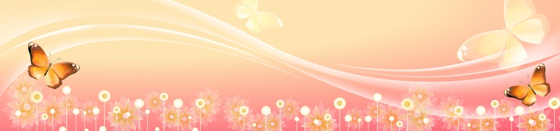 浪漫蝴蝶粉黄渐变花纹蝴蝶背景psd设计背景_新图网 https://ixintu.com 海报banner 小清新 文艺 简约 浪漫蝴蝶粉黄渐变花纹蝴蝶背景
