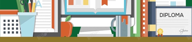 赢在起点培训招生psd设计背景_新图网 https://ixintu.com 培训招生 寒假招生 赢在起点 补习班 卡通 培训班 辅导班 宣传