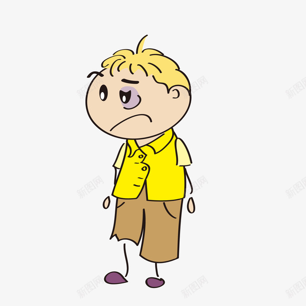 受欺负的男孩PNG下载ai免抠素材_新图网 https://ixintu.com 受欺负 男孩 卡通人物 人物介绍 矢量人物 人物插画
