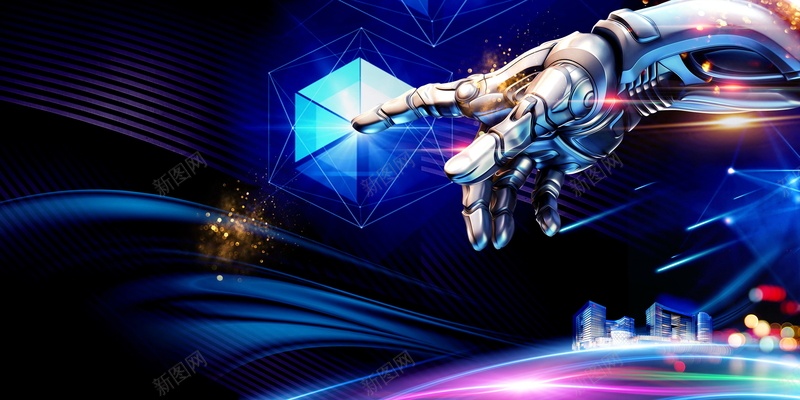 科技未来人工智能背景模板psd设计背景_新图网 https://ixintu.com 人工智能 梦幻科技 虚拟现实 机器人 科技 引领未来科技 高科技公司 AI科技 分层文件 PSD源文件 高清背景 PSD素材 背景海报 背景素材 背景模板