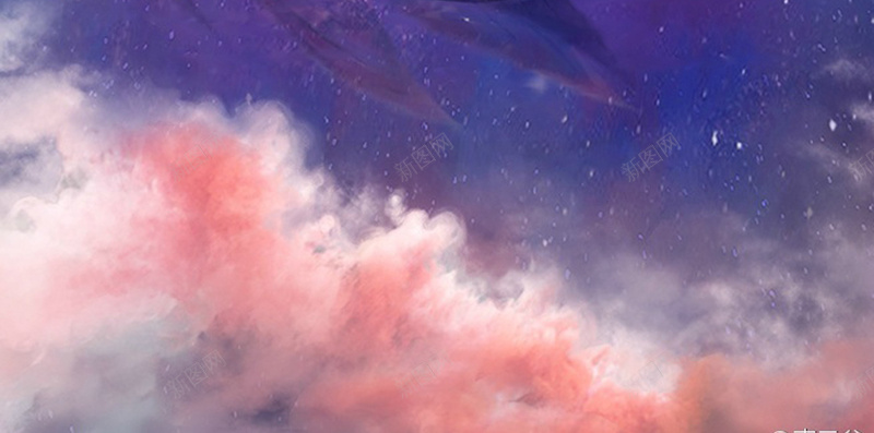 卡通浪漫H5背景素材jpg设计背景_新图网 https://ixintu.com 粉色 紫色 女孩 星空 浪漫 卡通 童趣 手绘