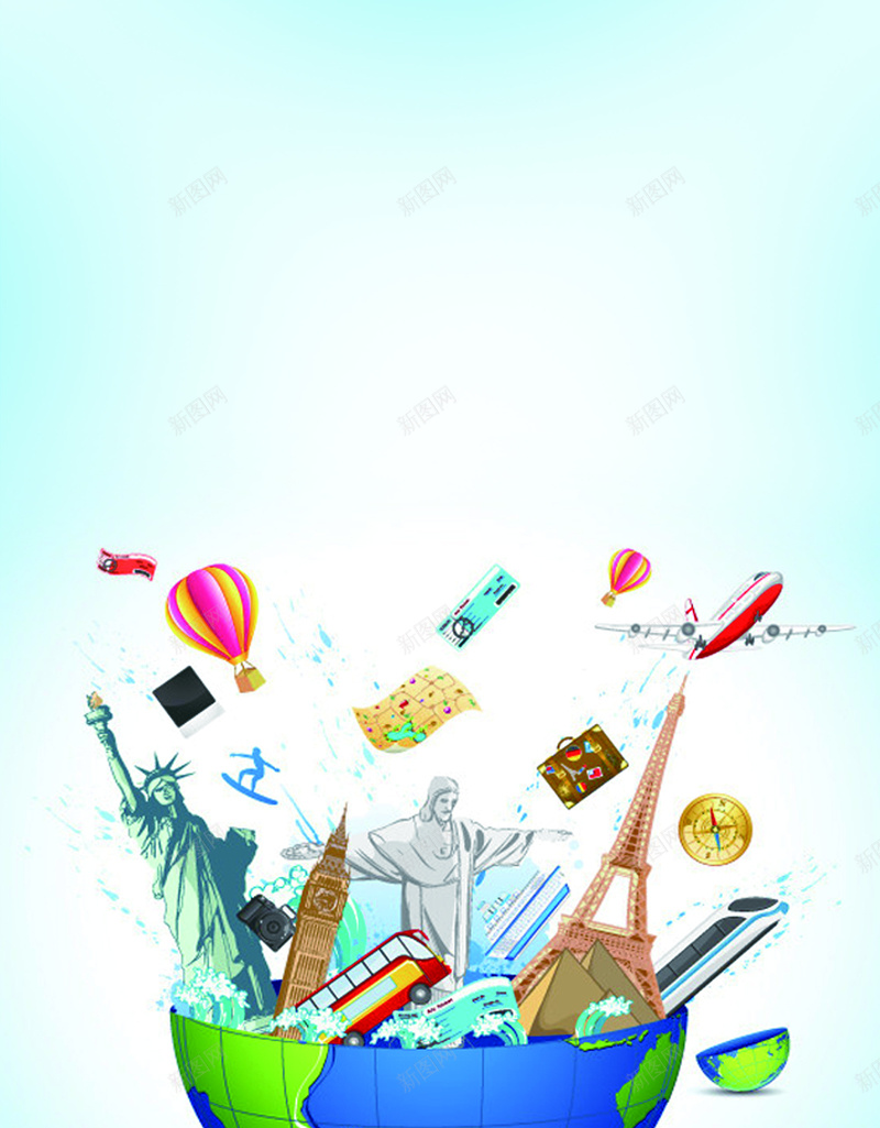 地球美国背景psd设计背景_新图网 https://ixintu.com 地球 美国 自由女神 出国 自由激情 激情 狂欢