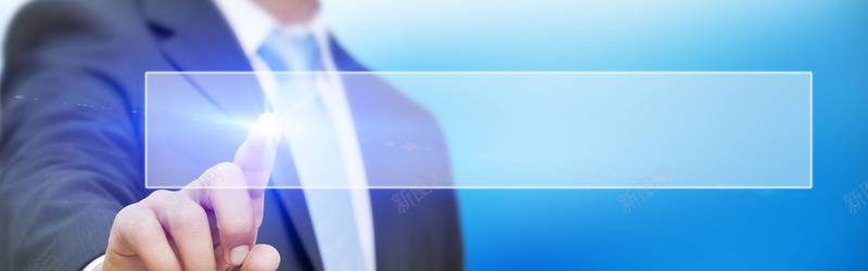 触摸屏人物背景jpg设计背景_新图网 https://ixintu.com 海报banner 商务金融 男子 科技 设计 触摸屏人物 科幻 商务