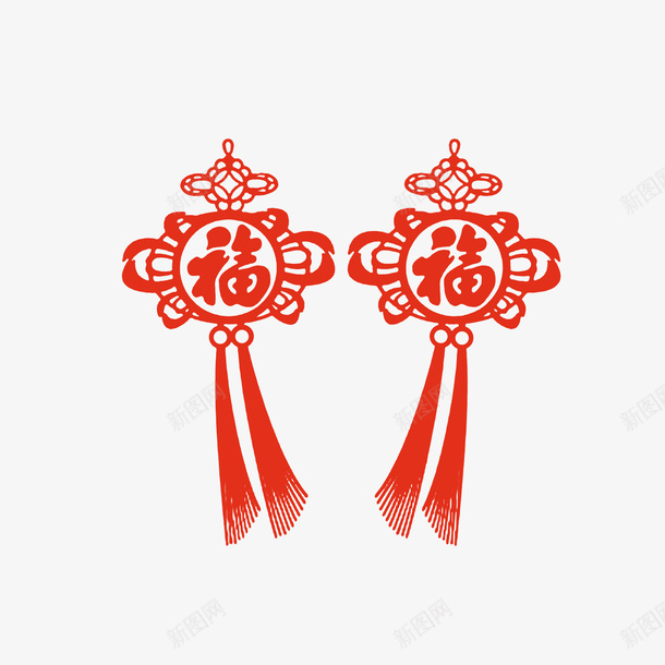 中国风中国结png免抠素材_新图网 https://ixintu.com 红色 中国风 福结 中国结 国潮 灯笼