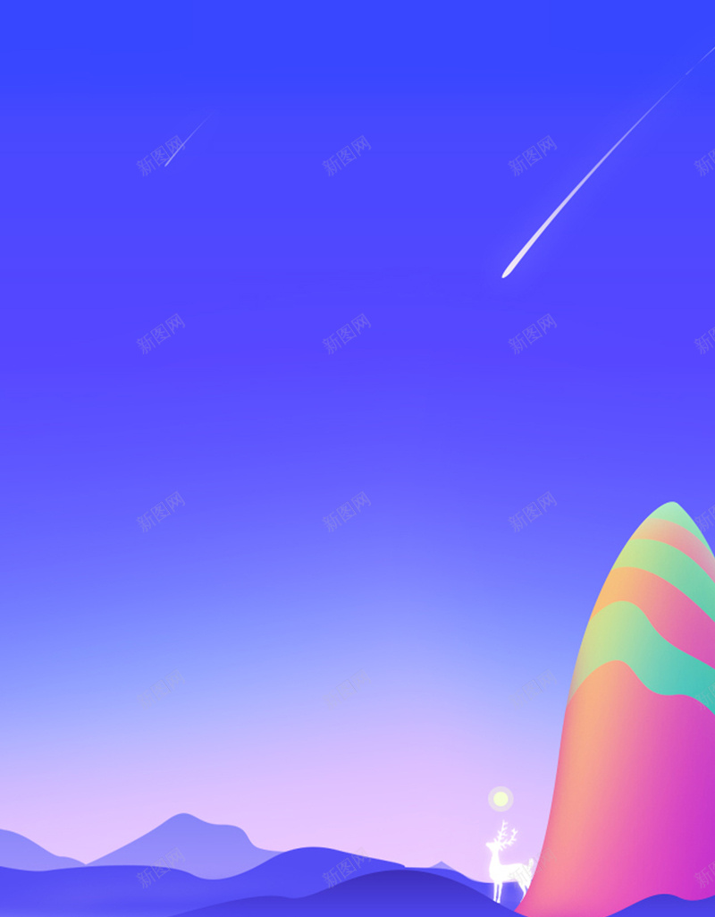扁平海洋H5背景jpg设计背景_新图网 https://ixintu.com 几何 扁平 海洋 渐变 蓝色 H5背景 帆船 H5 h5