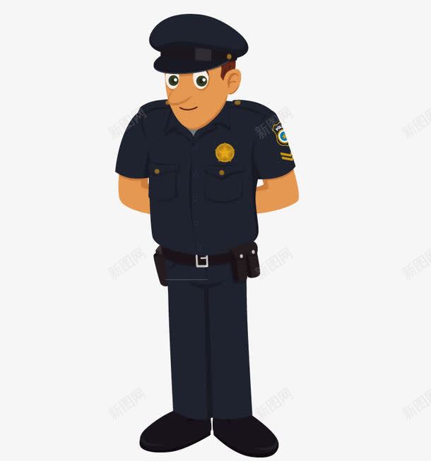 手绘城管叔叔png免抠素材_新图网 https://ixintu.com 人物 警察叔叔 执法 城管 男人 免费png素材 png图片素材