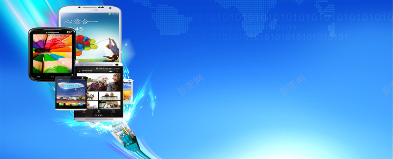 互联网科技背景banner设计psd设计背景_新图网 https://ixintu.com 手机 数码产品 蓝色背景 信息时代 网络 科学 应用 互联网 传播 海报banner 科技 科幻 商务