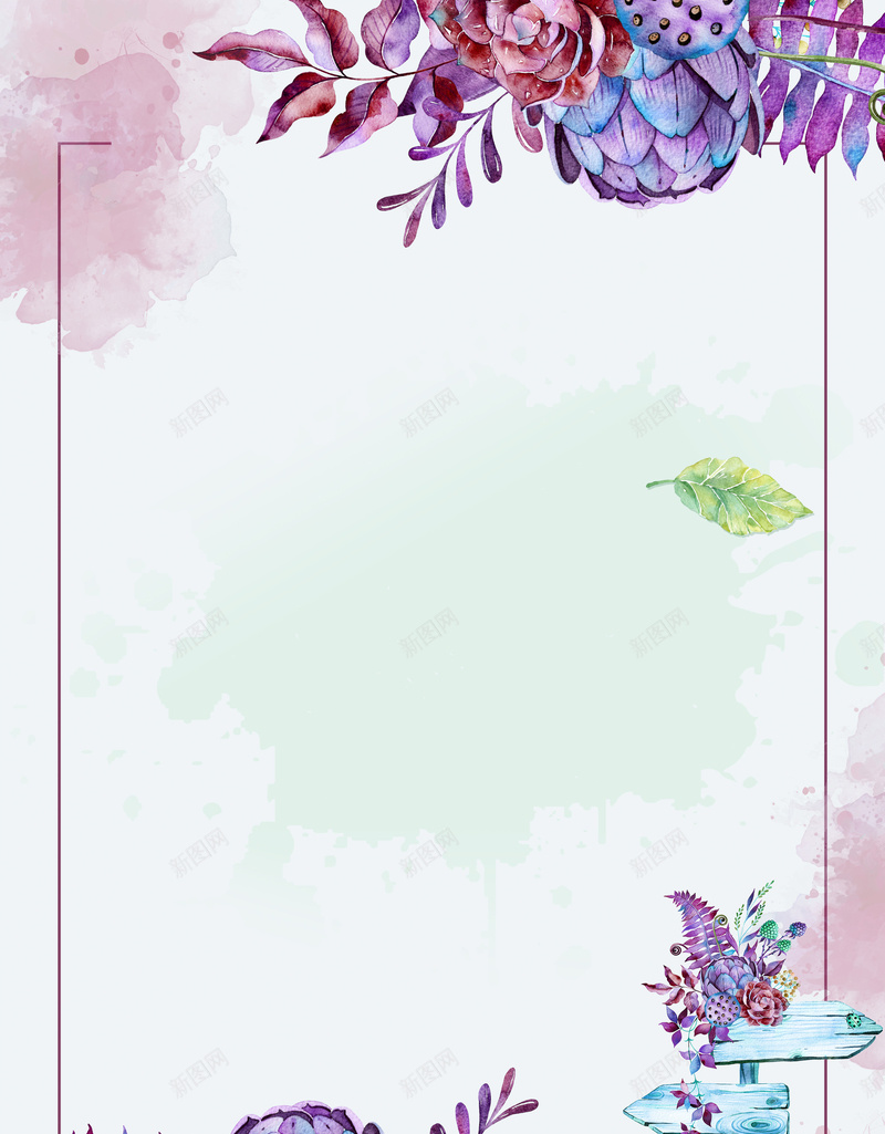 紫色植物花藤浪漫梦幻背景psd设计背景_新图网 https://ixintu.com 梦幻 植物 浪漫 紫色 花藤 婚庆海报 浪漫紫色海报 梦幻背景 植物背景 紫色背景