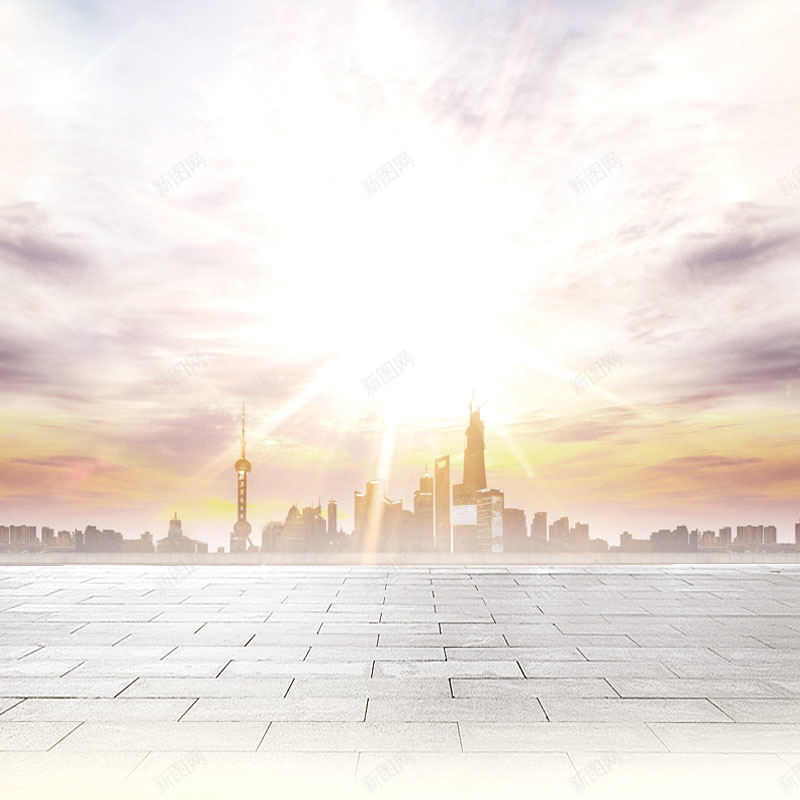 大气城市背景psd设计背景_新图网 https://ixintu.com 大气 城市 背景 天猫 男装 主图