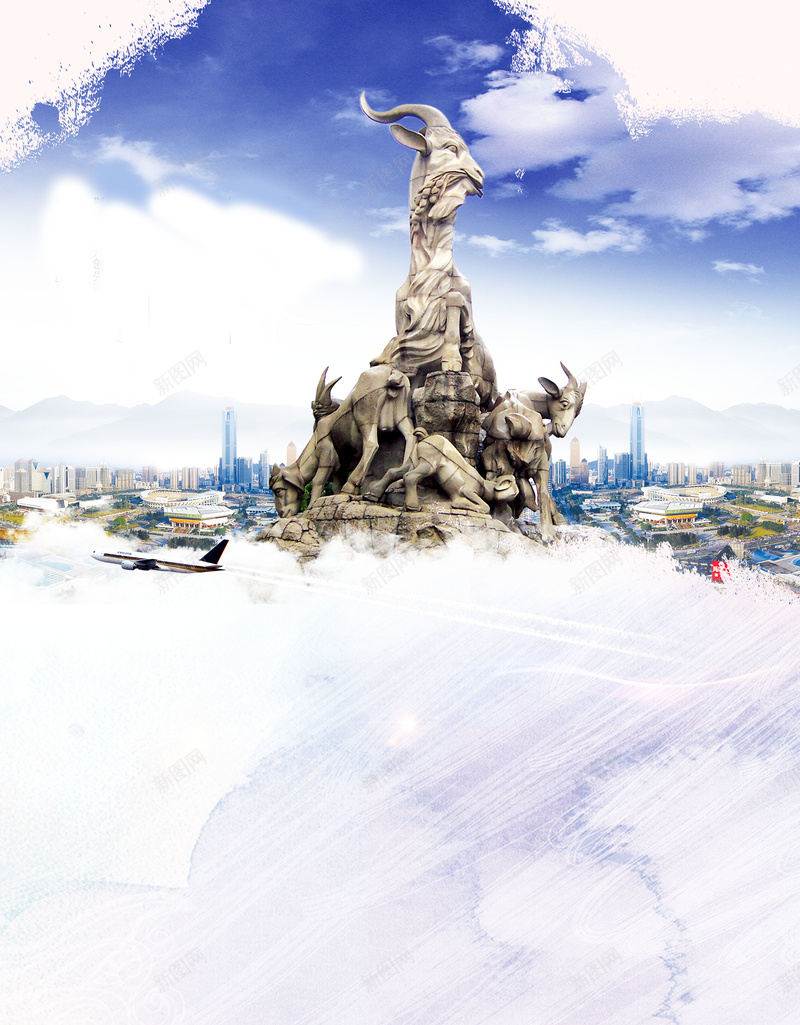 印象广州风情风俗旅游宣传海报背景素材jpg设计背景_新图网 https://ixintu.com 印象广州 歌剧院 羊城 广州景点 广州旅游 市容市貌 城市映像 广州小吃 广州建筑 海报背景 开心