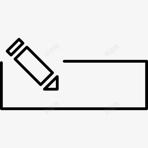 矩形工具画图标png_新图网 https://ixintu.com Web 形状 线条 矩形 几何形态