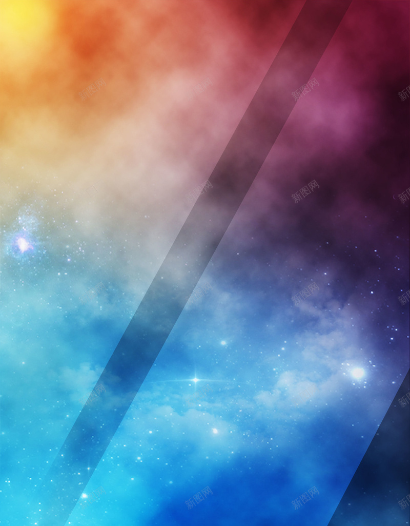 绚丽星空科技感商务海报背景psdpsd设计背景_新图网 https://ixintu.com 海报背景 科技感 商务 星空 绚丽 psd 星星 电子科技