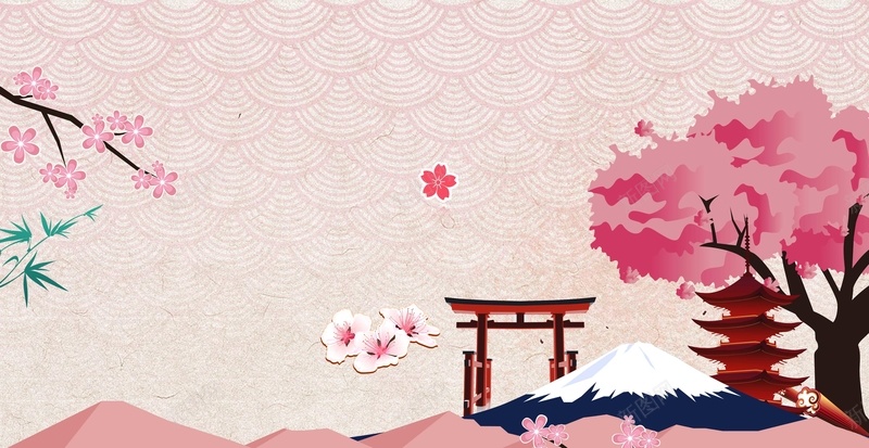 卡通日本旅游旅行psd设计背景_新图网 https://ixintu.com 卡通 手绘 旅游 旅行 日本 扁平 传统 游玩 国庆长假 景点 度假 环游世界 度蜜月 海报