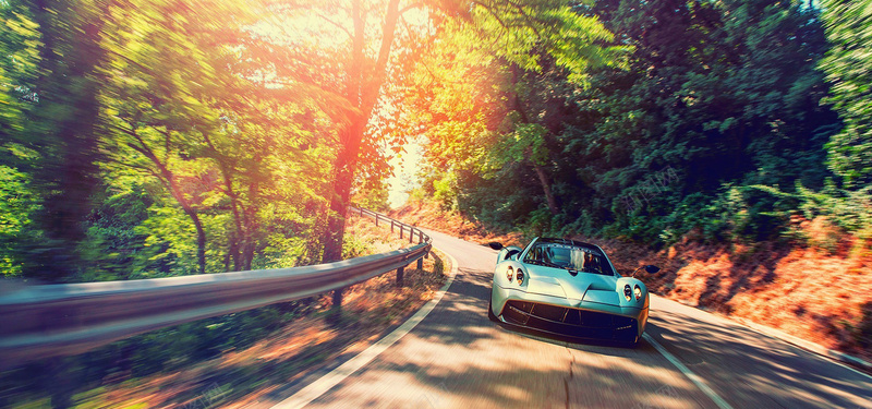 乡间小路的跑车背景jpg设计背景_新图网 https://ixintu.com 乡间小路 蓝色跑车 商务 摄影 树林 海报banner 科技 科幻