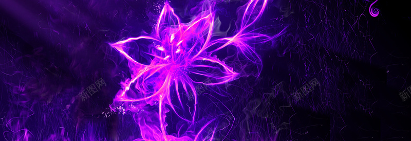 浪漫梦幻紫色系火花背景jpg设计背景_新图网 https://ixintu.com 梦幻 浪漫 紫色 火 花 海报banner