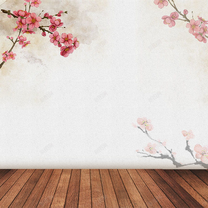 中国风梅花背景促销主图jpg设计背景_新图网 https://ixintu.com 简约 中国风背景 梅花背景 木纹背景 食品促销 活动促销 主图背景 淘宝主图
