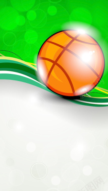扁平篮球图案背景图背景