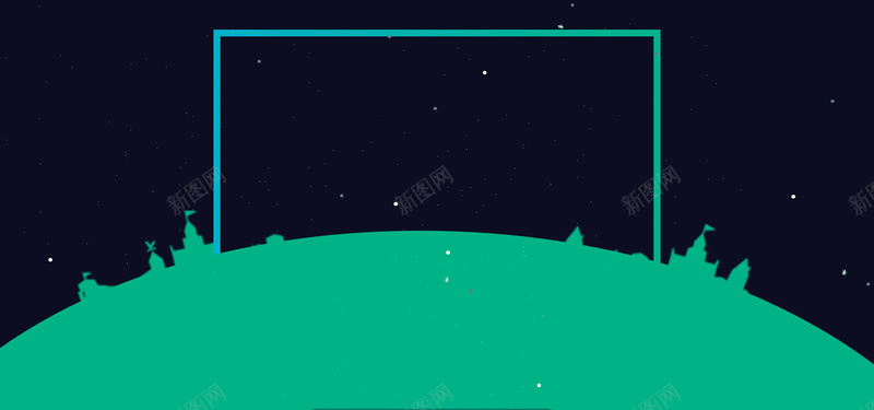 淘宝扁平绿色服装banner背景图psd设计背景_新图网 https://ixintu.com 扁平 几何 藏青色 绿色 星空 简约 服装 电子产品 数码 淘宝 背景 banner 设计