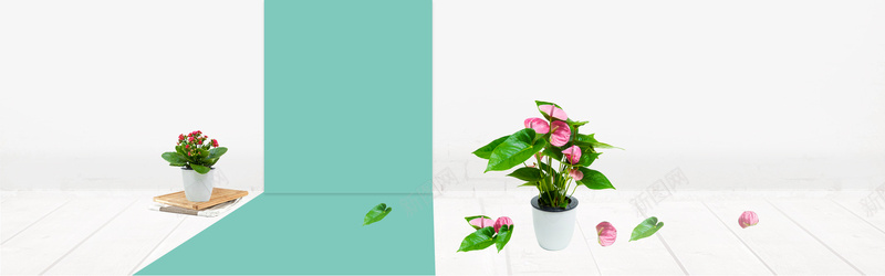 夏季文艺banner海报展板psd设计背景_新图网 https://ixintu.com 化妆品 服饰 鞋靴 包 箱 内衣 女装 夏装 家居 家纺 家电电器配饰饰品海报banner背景