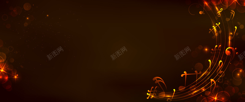 绚丽音符线谱背景jpg设计背景_新图网 https://ixintu.com 海报banner 时尚背景 梦幻 浪漫 音符