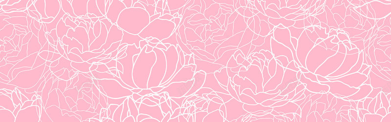 粉色扁平花纹背景bannerjpg设计背景_新图网 https://ixintu.com 粉色 扁平 花纹 中国风 莲花 海报banner