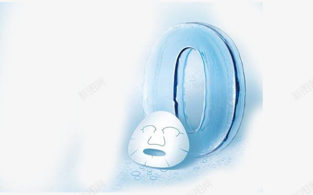 0面膜冰水效果png免抠素材_新图网 https://ixintu.com 面膜 冰水 效果