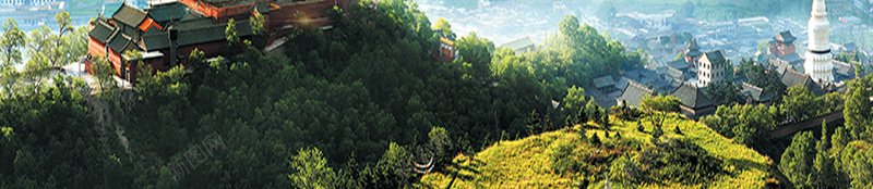 五台山旅游海报背景模板psd设计背景_新图网 https://ixintu.com 复古 云海 宣传海报 大气 大山 佛教圣地 旅游海报 五台山 海报背景 海报模板