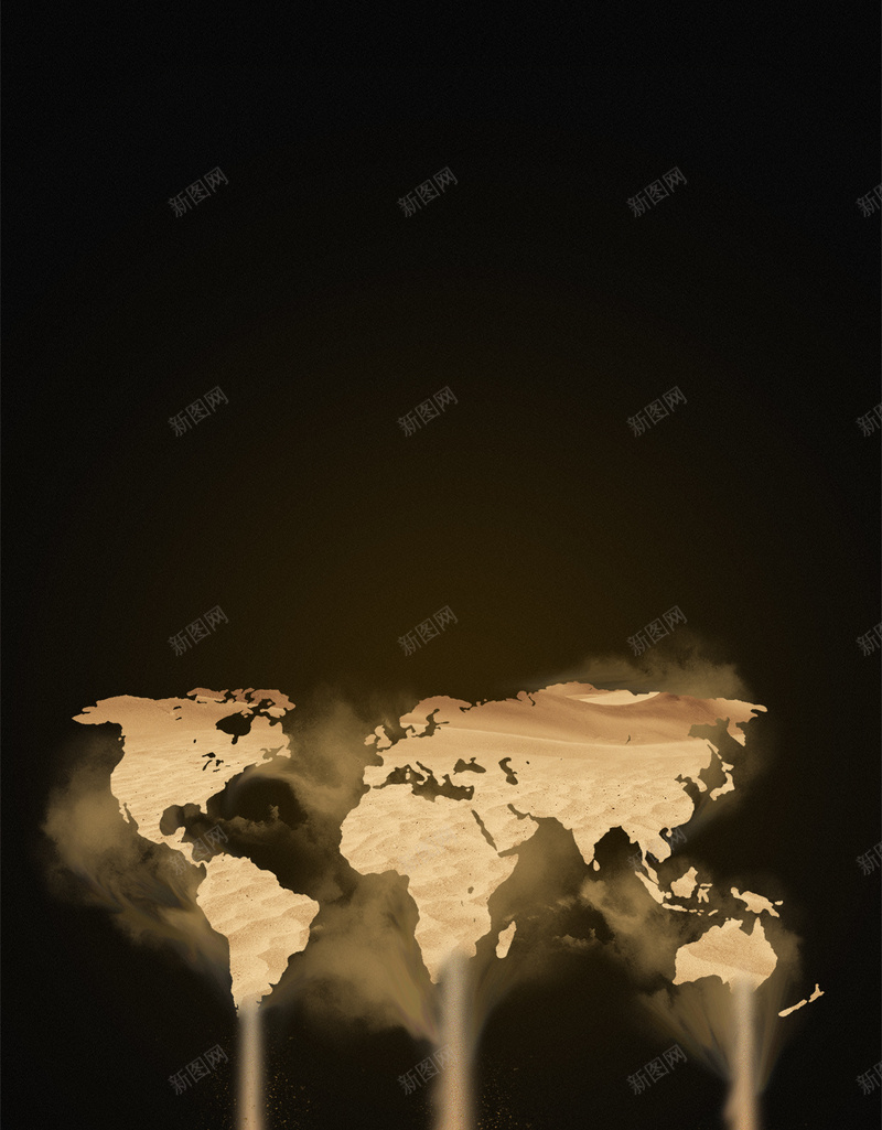 322世界水日公益海报H5背景psd下载psd设计背景_新图网 https://ixintu.com 世界水日 公益海报 322 沙漠 黑色 节约用水 黄色 地图 流沙 水资源 沙子 地球 浪费 H5