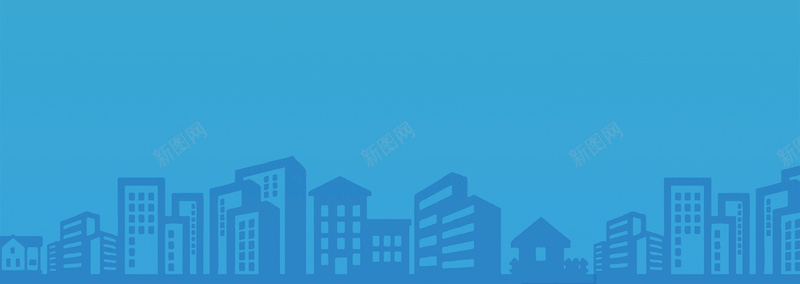 卡通扁平地球海报psd设计背景_新图网 https://ixintu.com 卡通头像 城市剪影 几何 地球 扁平 可行性 蓝色 渐变
