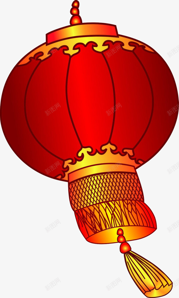 过年元素卡通灯笼png免抠素材_新图网 https://ixintu.com 灯笼 卡通 免抠元素 新年