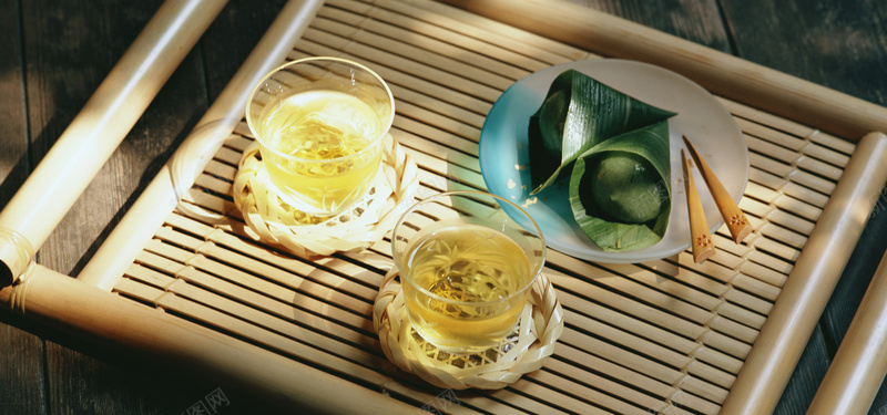 日本茶道jpg设计背景_新图网 https://ixintu.com 日系 茶道 茶 质感 清新 差点心 竹子托盘 文艺 文化 海报banner 摄影 风景