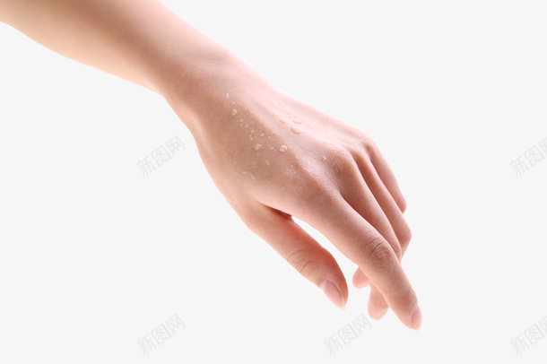 女性手部拍摄png免抠素材_新图网 https://ixintu.com 手 特写 水珠 拍摄