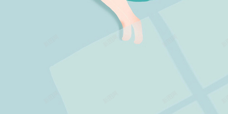 手绘卡通女孩晚安平面广告jpg设计背景_新图网 https://ixintu.com 卡通女孩 卡通背景 手绘背景 兔子 晚安 夜晚 平面广告 蓝色背景 插画