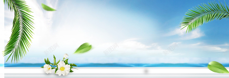 阳光沙滩背景jpg设计背景_新图网 https://ixintu.com 海报banner