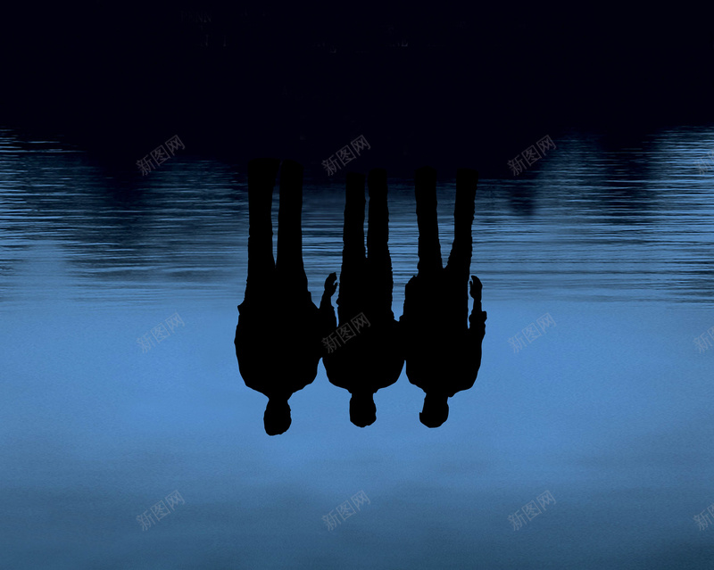 水面倒影海报背景psd设计背景_新图网 https://ixintu.com 倒影 广告 影视 水面 海报