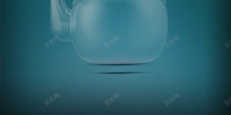 蓝色简约水壶商业H5背景psd设计背景_新图网 https://ixintu.com 简约背景素材 水蒸气 商业 水壶 蓝色 H5背景 文艺 小清新 简约