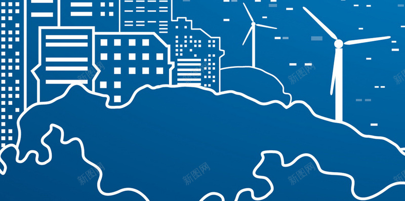 城市建筑背景jpg设计背景_新图网 https://ixintu.com 手机背景 城市 科技 线描 蓝色 APP背景 H5背景 H5 h5 科幻 商务