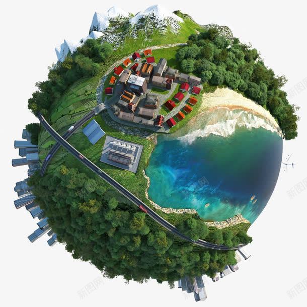 创意地球图案创意地球图片png免抠素材_新图网 https://ixintu.com 卡通素材 创意地球图案 梦幻 创意地球 震撼 创意地球矢量图 手绘创意地球 球体 绿洲