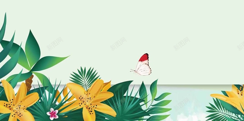 简约文艺绿色小清新H5背景图jpg设计背景_新图网 https://ixintu.com 大自然 小清新 文艺 简约 绿色 植物 化妆品背景图 春夏服装