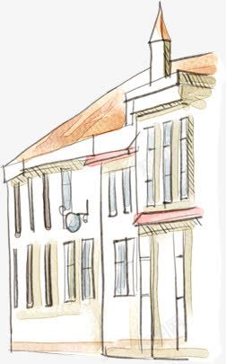 合成复古效果建筑楼房水彩png免抠素材_新图网 https://ixintu.com 合成 复古 效果 建筑 楼房 水彩